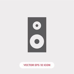speaker music icon vector