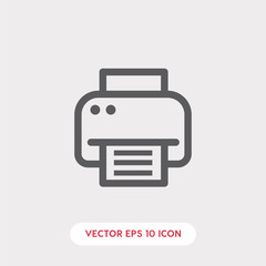printer icon vector