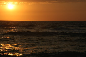 puesta de sol