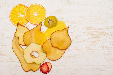 dried (dehydrated) fruits slices