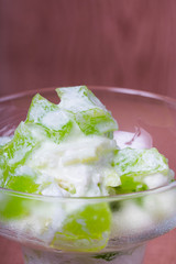 chilled buko pandan