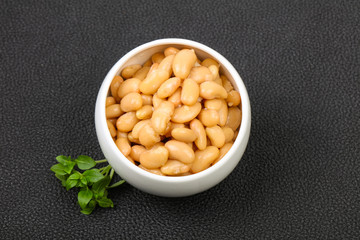 Baked white bean