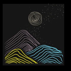 abstract background with elements