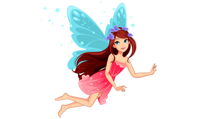 Beautiful Fairy Flying