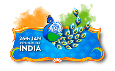 Illustration Of Happy Indian Republic Day Poster Or Banner Background Concept With Text 26 January Poster Mona Redshine Find & download the most popular 26 january background poster vectors on freepik free for commercial use high quality images made for creative projects. happy indian republic day poster