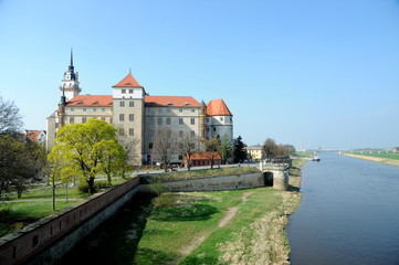 Fototapeta na wymiar Torgau, Ansicht des Schlosses