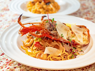 Lobster Cheese Sauce Pasta