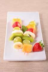 fresh fruit dessert