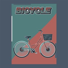 Cycling Poster Design Template Vector Illustration - Vector
