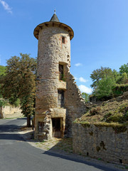 Fototapeta na wymiar Canyon de Bozouls, Aveyron, Midi-Pyrénées, France