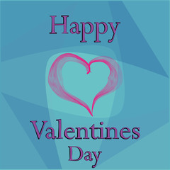 Heart vector icon, love and romance symbol