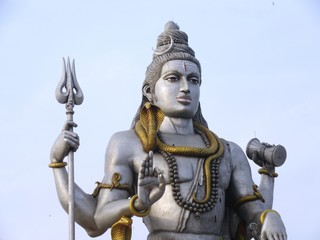 Shiva-Statue in Murudeshwara / Südindien