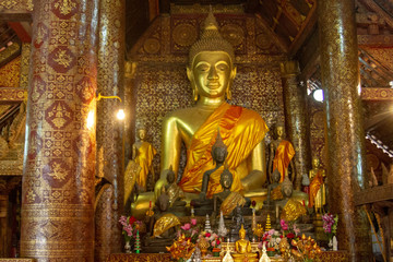 buddha in the temple