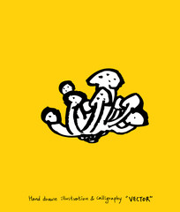 농산물 일러스트 / 손으로 그린 과일과 채소 그림