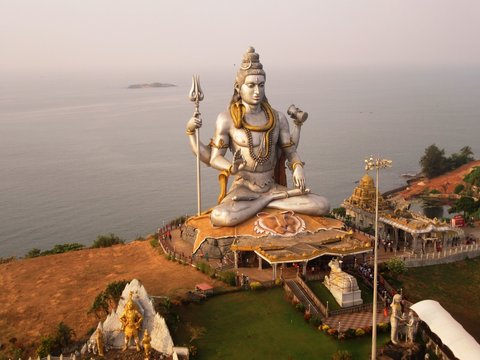 Shiva-Statue in Murudeshwara / S&uuml;dindien