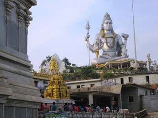 Shiva-Statue in Murudeshwara / Südindien
