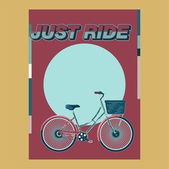 Bicycle Ride More Vector illustration - Vector