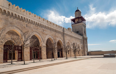 Fototapeta na wymiar Al-Husseini mosque in Amman 
