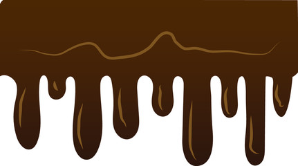 Hot chocolate on white background vector illustration 