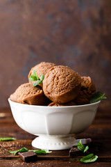Chocolate ice cream