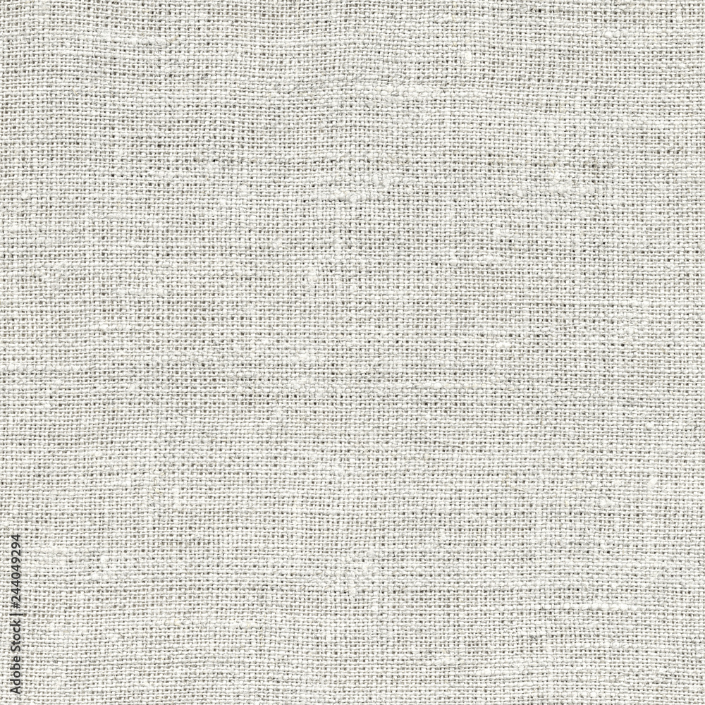 Poster white linen canvas. the background image, texture.