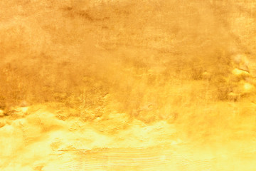 Gold background or textures and shadows, old walls and scratches.