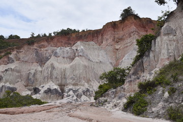 Colina de pedra branca