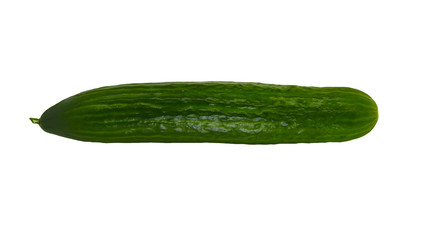 cucumber on white background, isolated