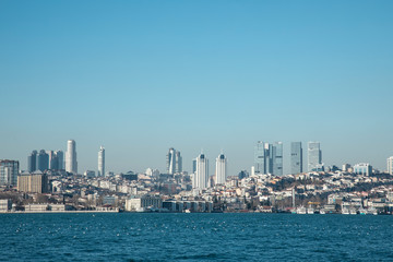 Fototapeta na wymiar Panorama of Istanbul Turkey