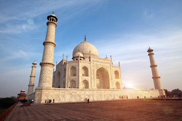 Fototapeta premium Taj Mahal in Agra, Uttar Pradesh, India.
