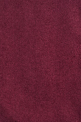 Close-up red texture fabric cloth textile background