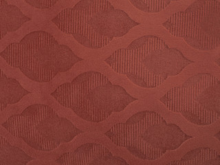 Close-up red texture fabric cloth textile background