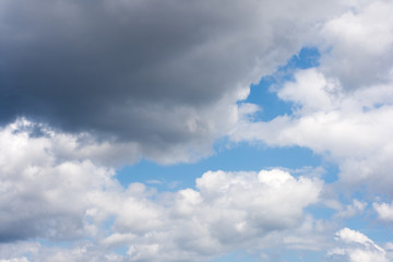 Obraz premium Clouds with blue sky.