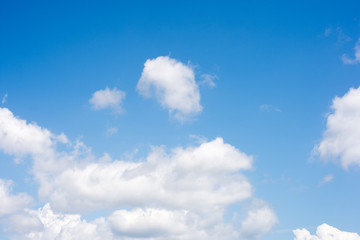 Fototapeta na wymiar Clouds with blue sky.