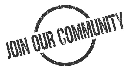 join our community stamp