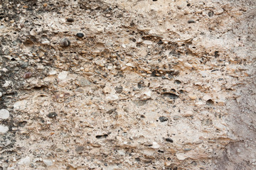 road surface made of natural stone