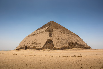 Fototapeta na wymiar Bent pyramid at Dahshur