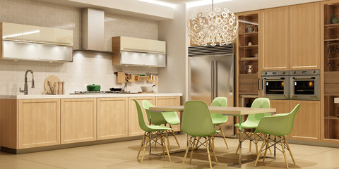 Modern house interior