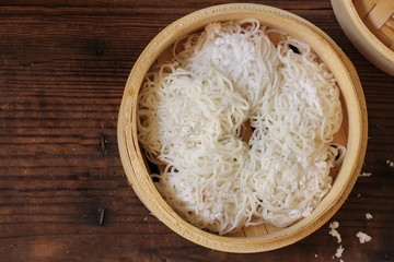 Idiyappam/ String Hoppers -Traditional Kerala Steamed Breakfast