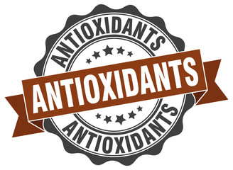 antioxidants stamp. sign. seal