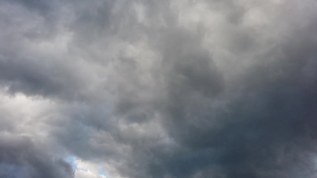 Time lapse of a overcast cloudy sky