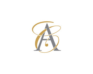 AC CA Letter Logo Icon 002