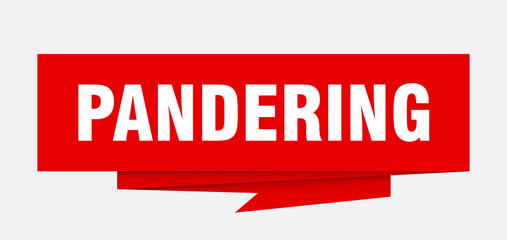 pandering