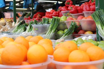 fresh fruits and vegetables