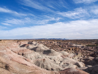Fototapeta premium View over Valle de la Luna in Ischigualasto National Park, Argentina