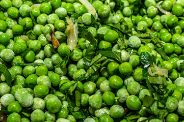 Peas Green Peas Macro Photography Close-up