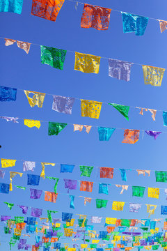 mexican decoration flags
