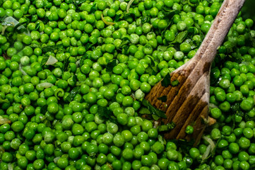 Peas Green Peas Macro Photography Close-up