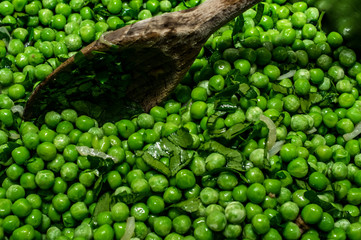 Peas Green Peas Macro Photography Close-up
