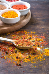 Parsley herb isolated on white background.